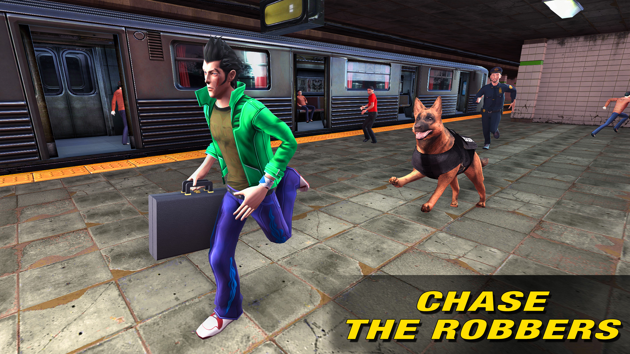 اسکرین شات 1 بازی NY City K9 Police Dog Survival