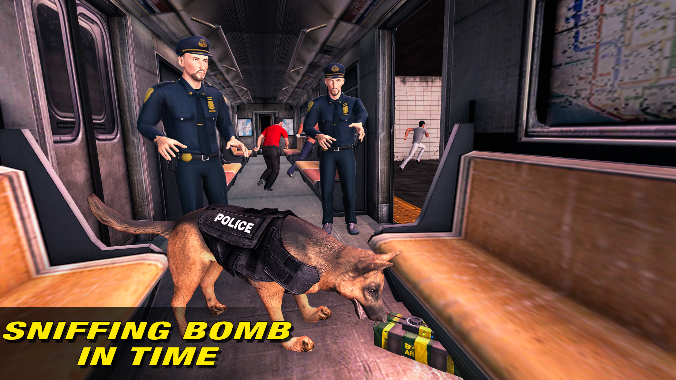 اسکرین شات 4 بازی NY City K9 Police Dog Survival