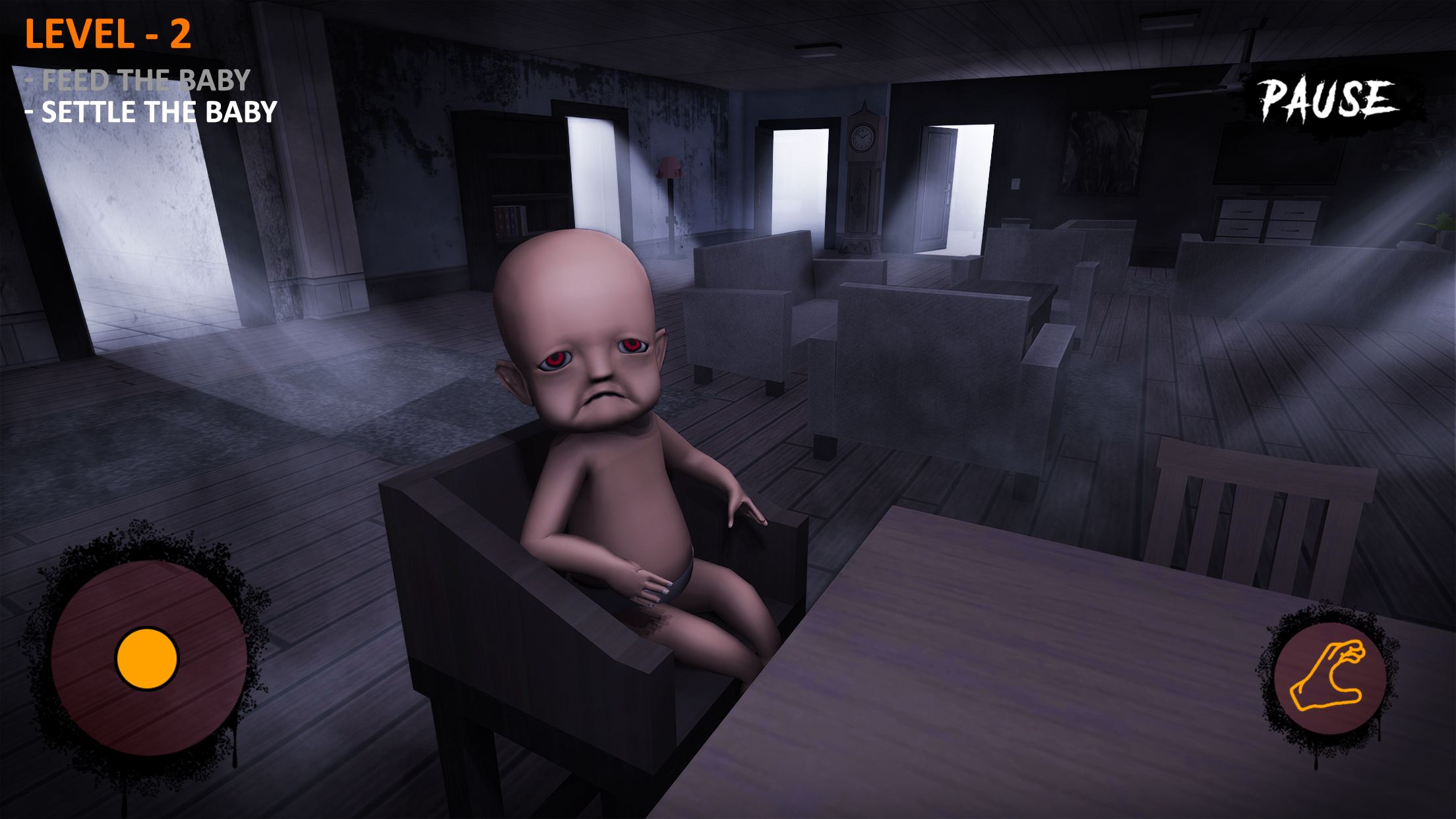 اسکرین شات 5 بازی Scary Baby in Horror House