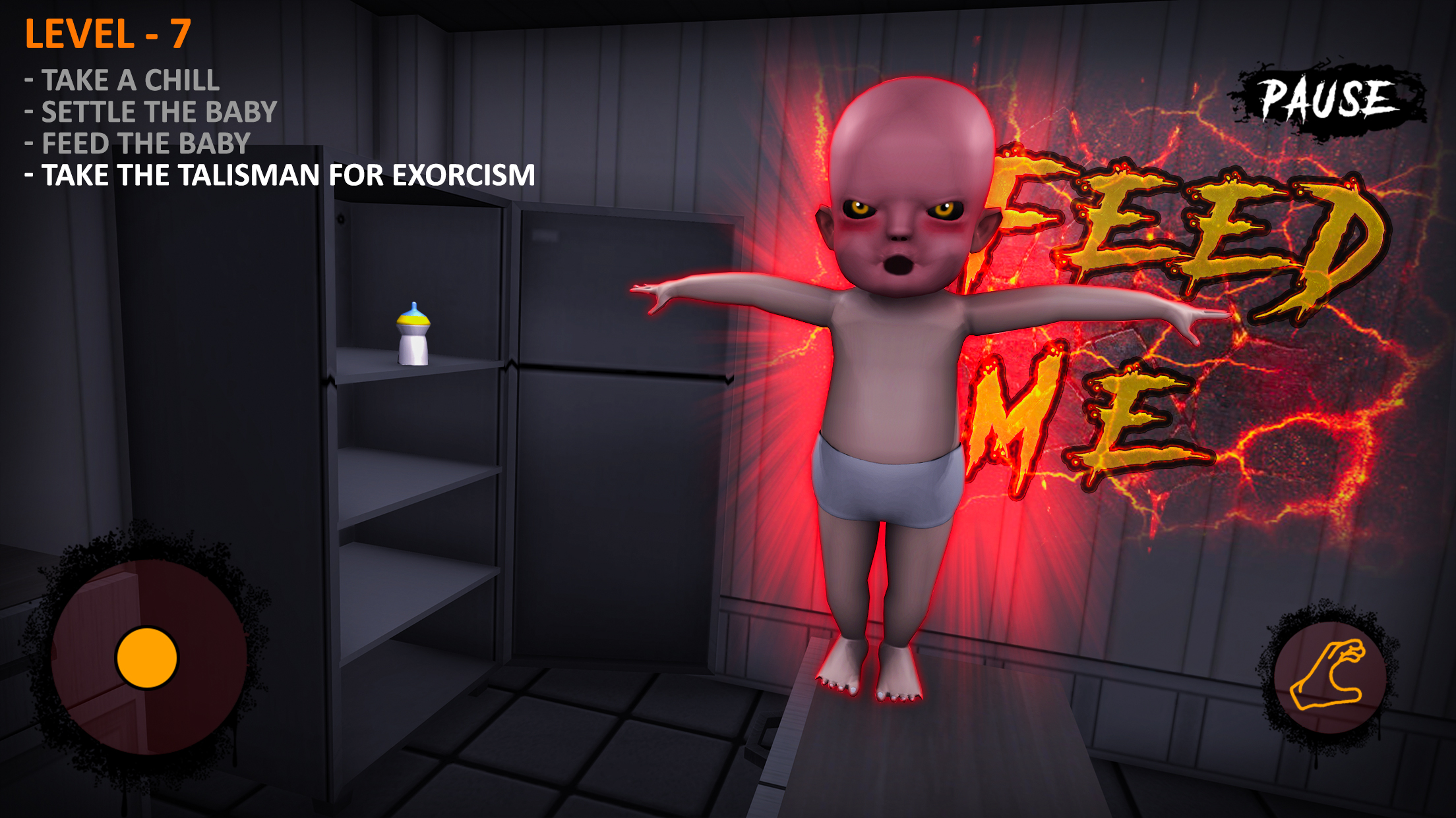 اسکرین شات 6 بازی Scary Baby in Horror House