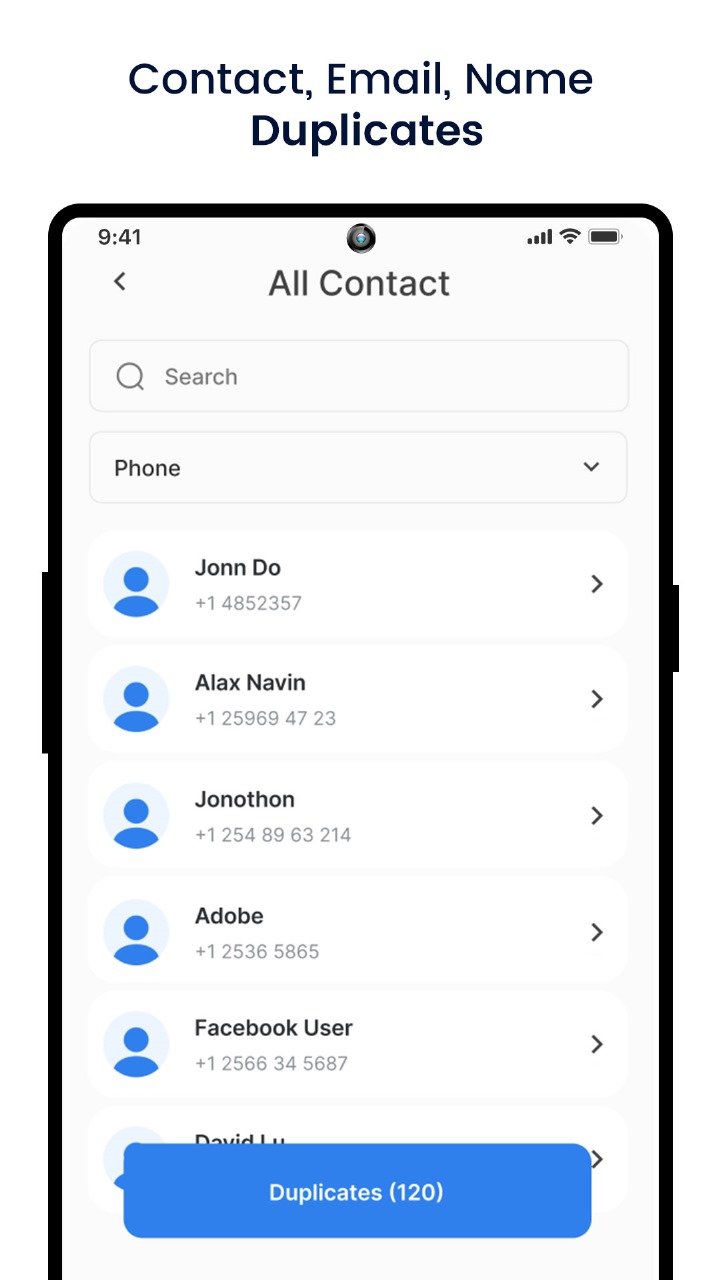 اسکرین شات 7 برنامه Contact SMS Backup