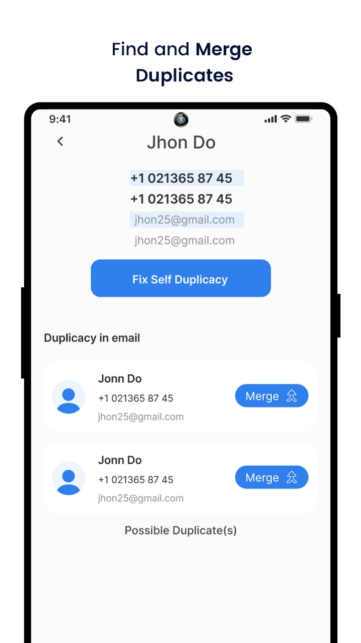 اسکرین شات 8 برنامه Contact SMS Backup
