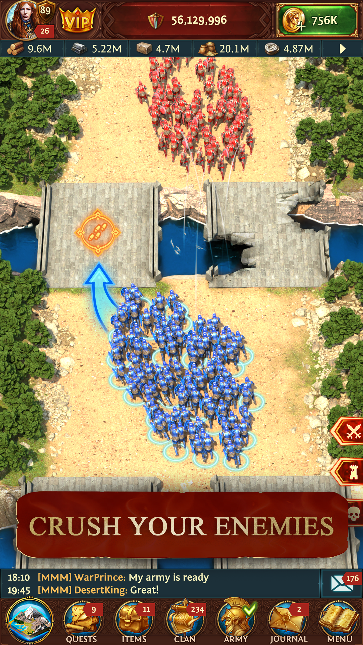 اسکرین شات 2 بازی Total Battle: Strategy Games
