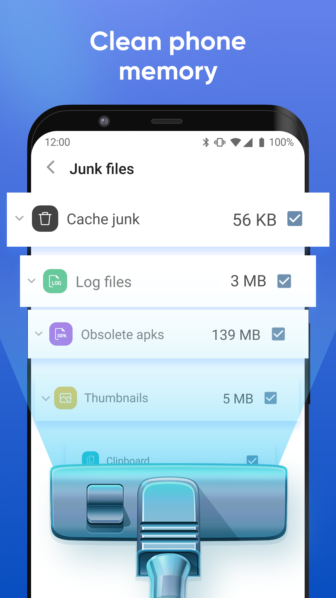 اسکرین شات 1 برنامه Total Cleaner Lite: Full clean