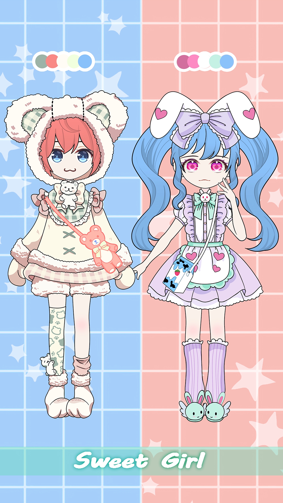 اسکرین شات 4 بازی Sweet Girl: Doll Dress Up ASMR