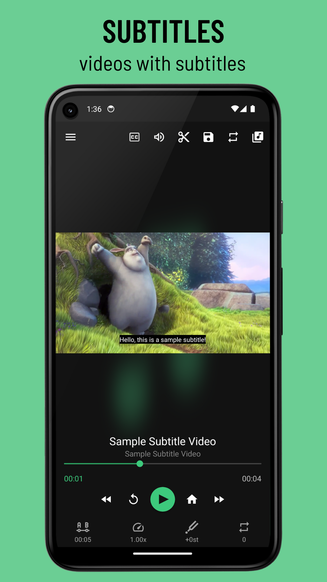اسکرین شات 7 برنامه Repeat Audio Video Player