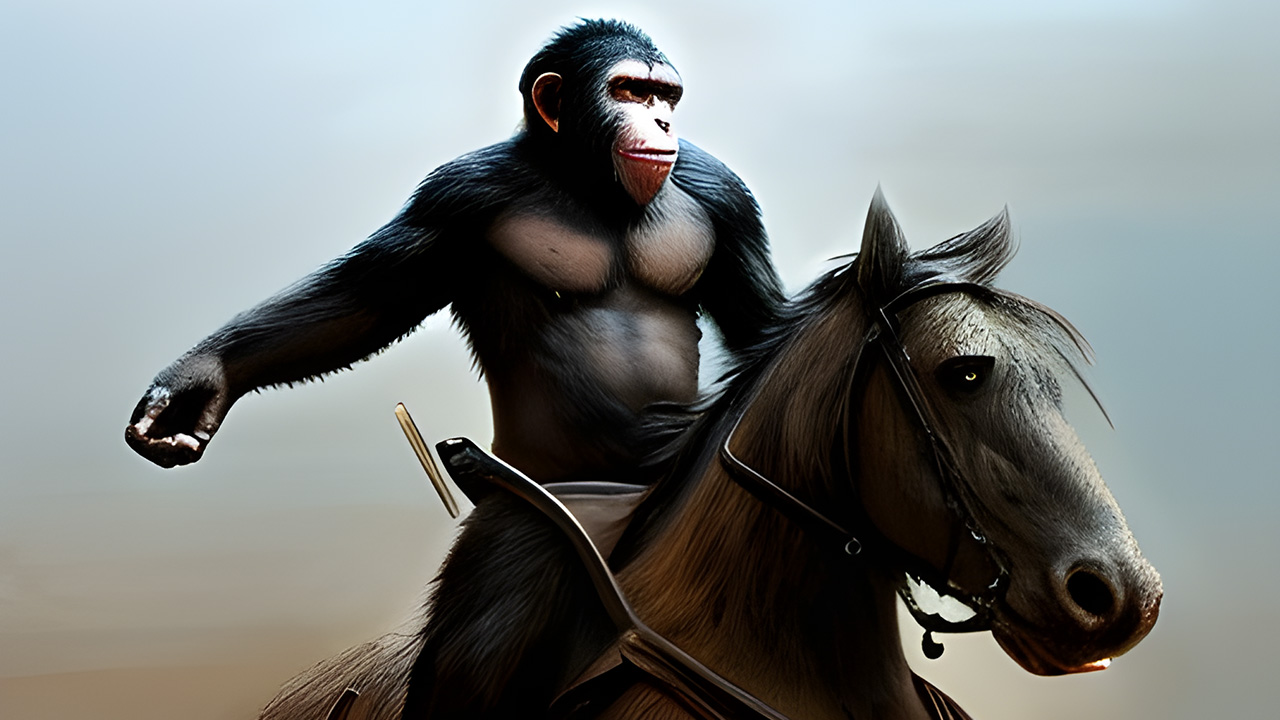 اسکرین شات 4 بازی Angry Gorilla Apes City Games