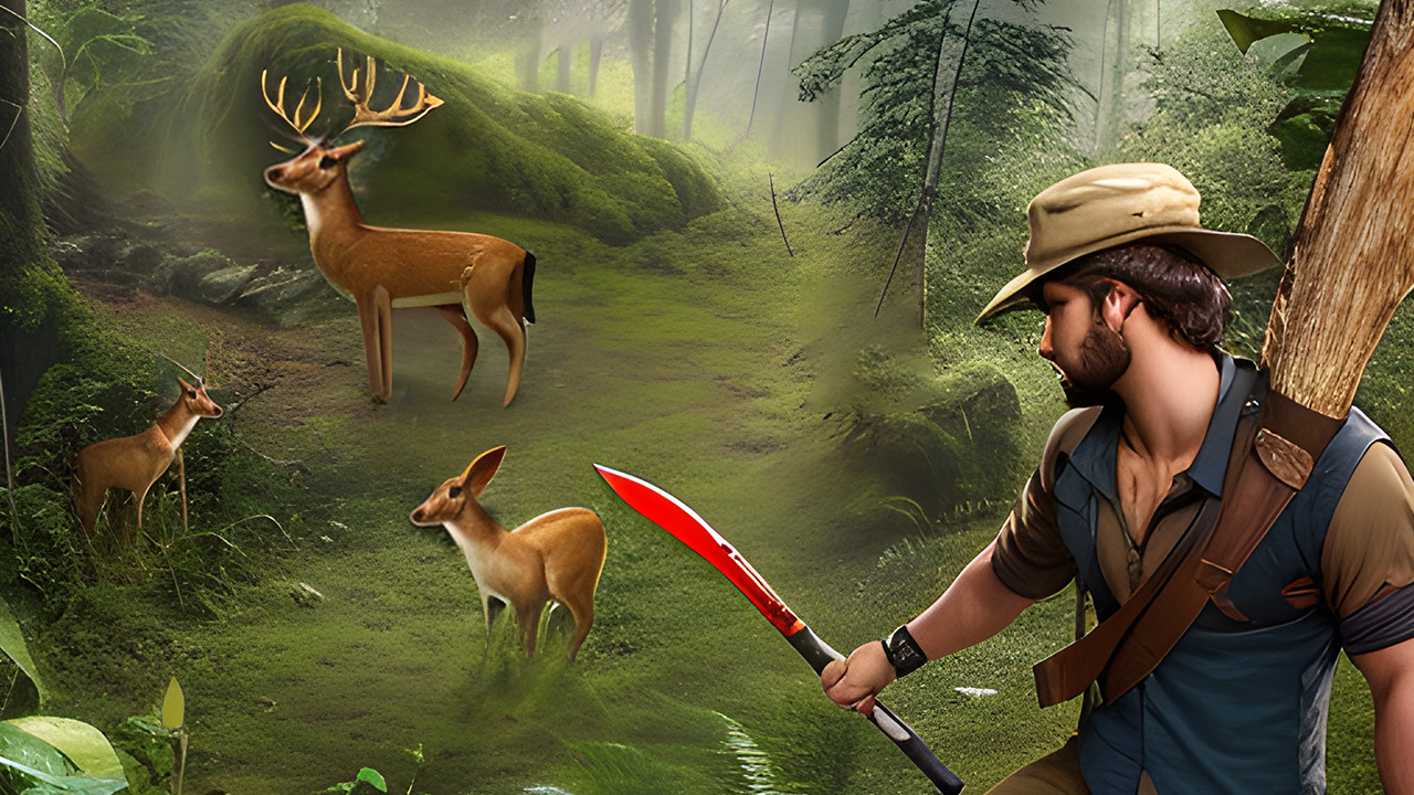 اسکرین شات 2 بازی Hero Jungle Survival Games 3D
