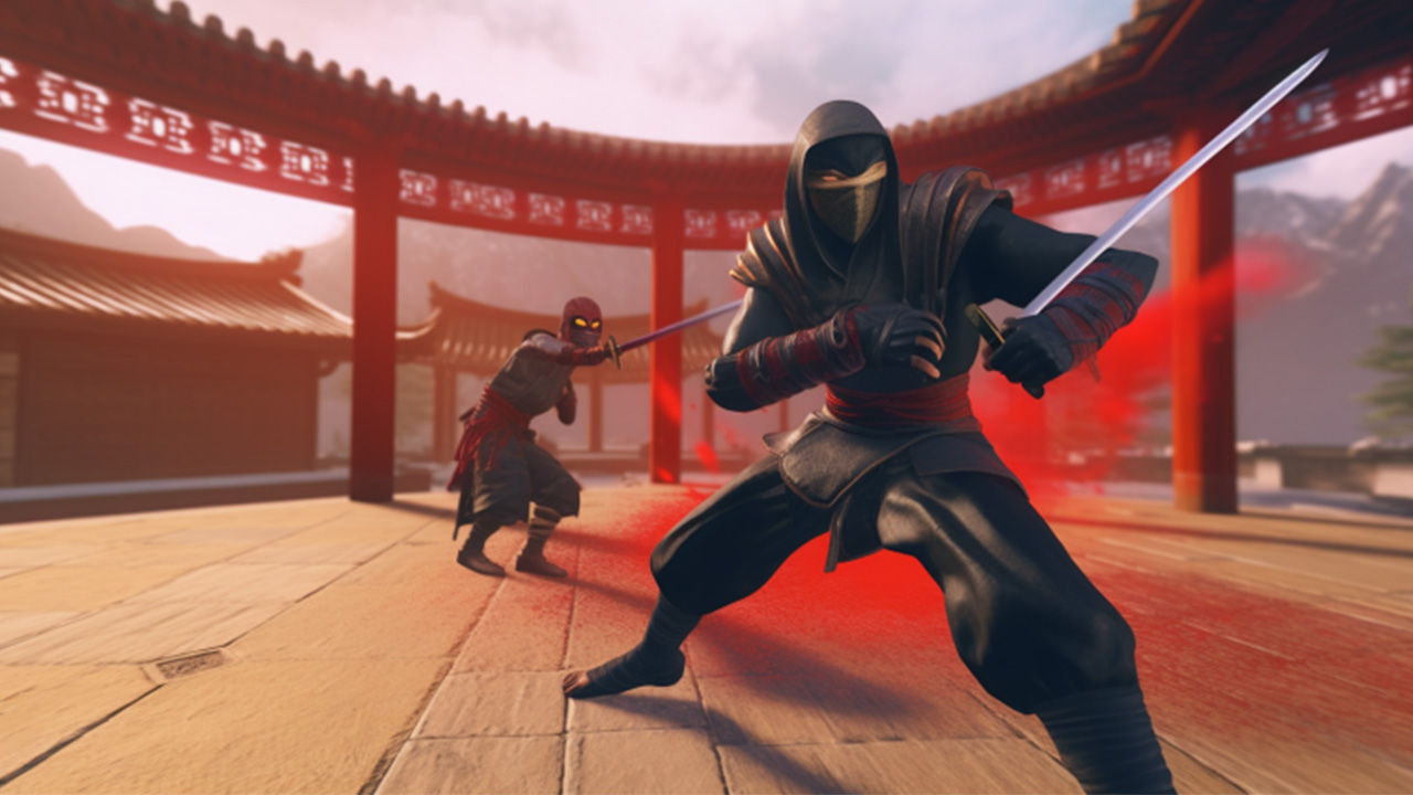 اسکرین شات 7 بازی Shadow Ninja Fighting 3D Game