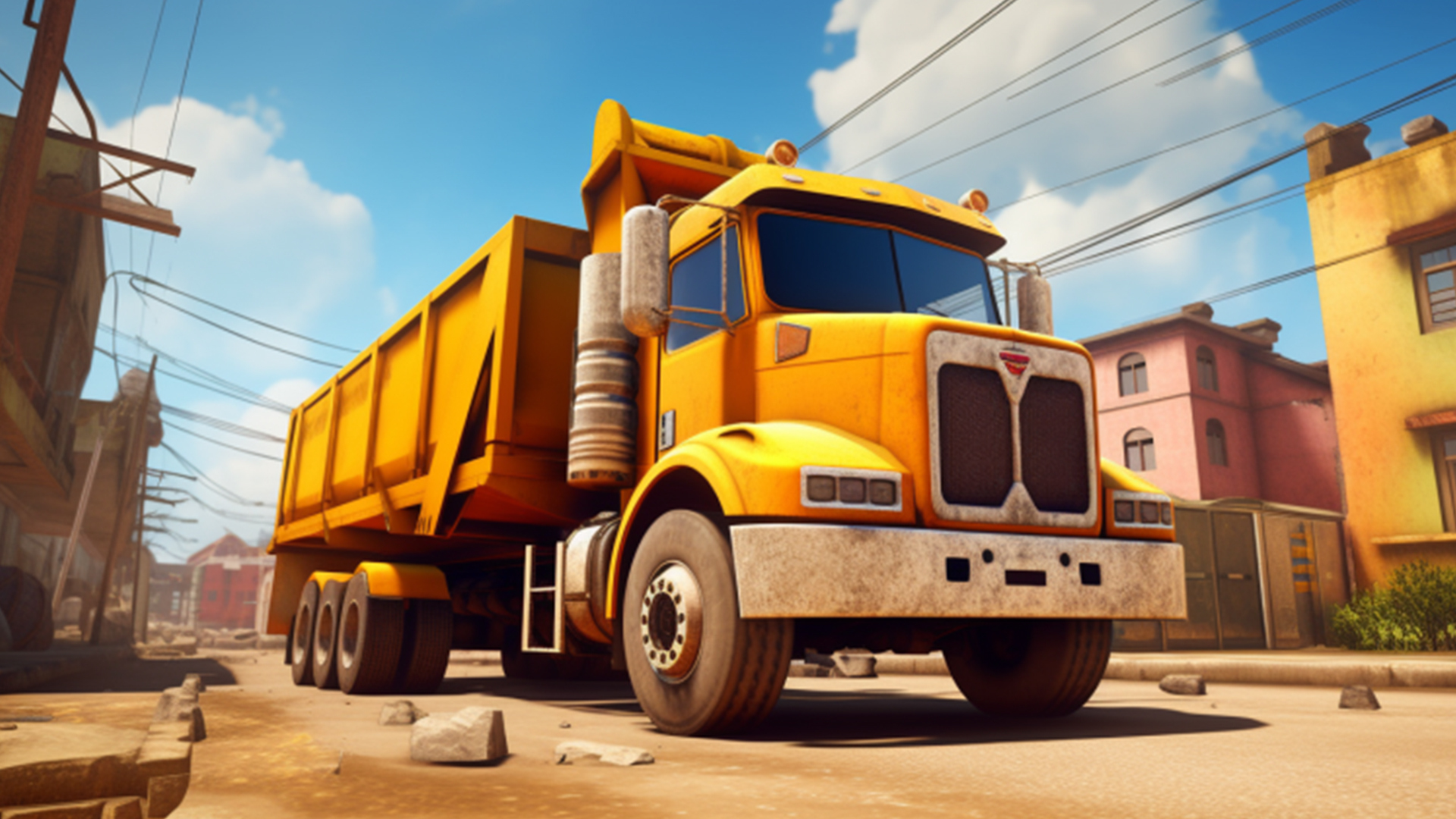 اسکرین شات 4 بازی City Construction Offroad Game