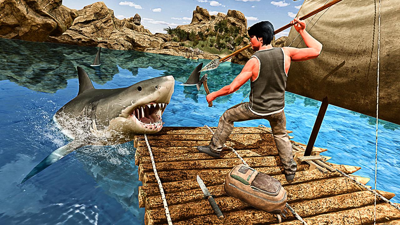 اسکرین شات 1 بازی Raft Survival Island 3D Games