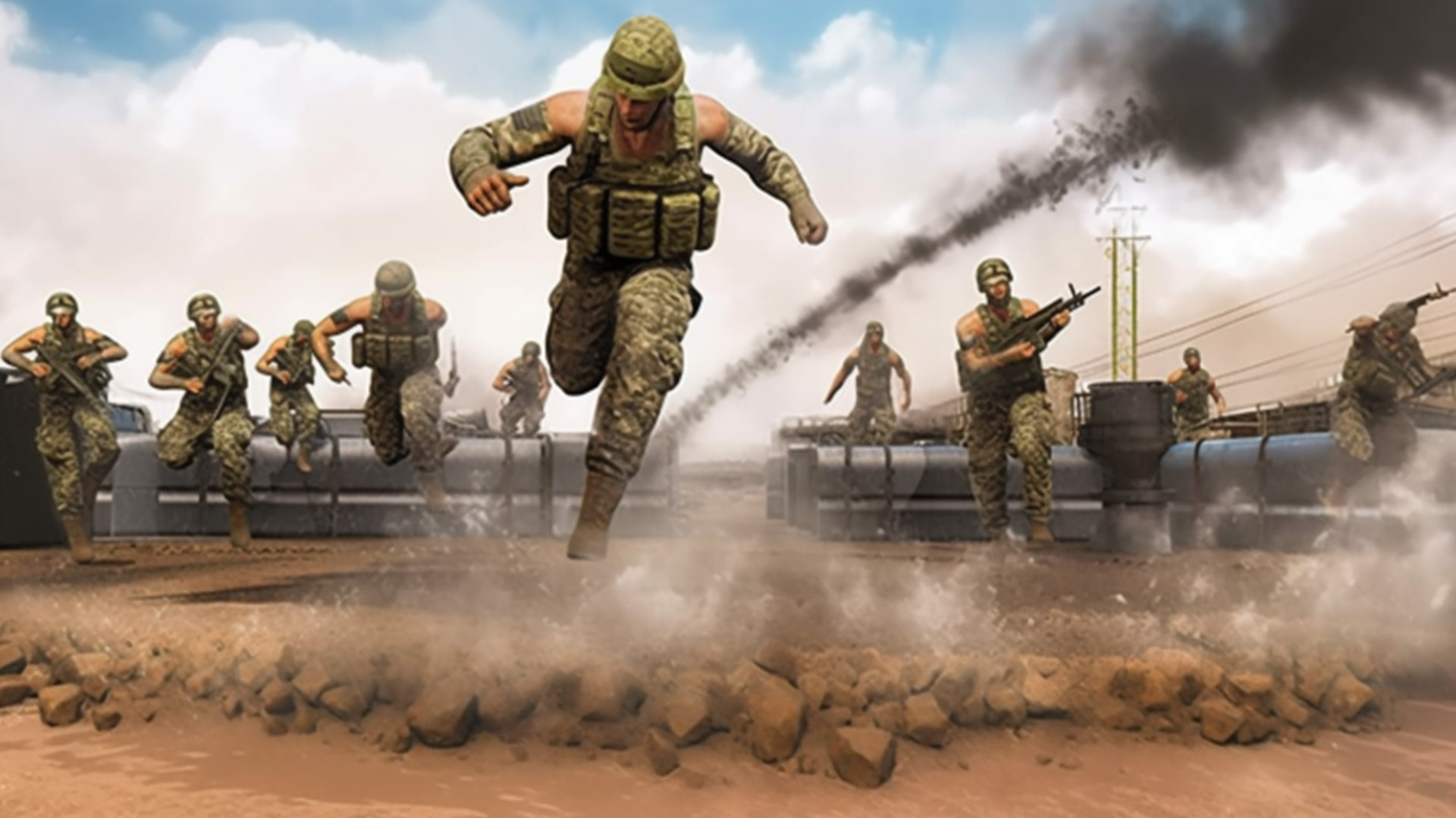 اسکرین شات 3 بازی Survival Military Training