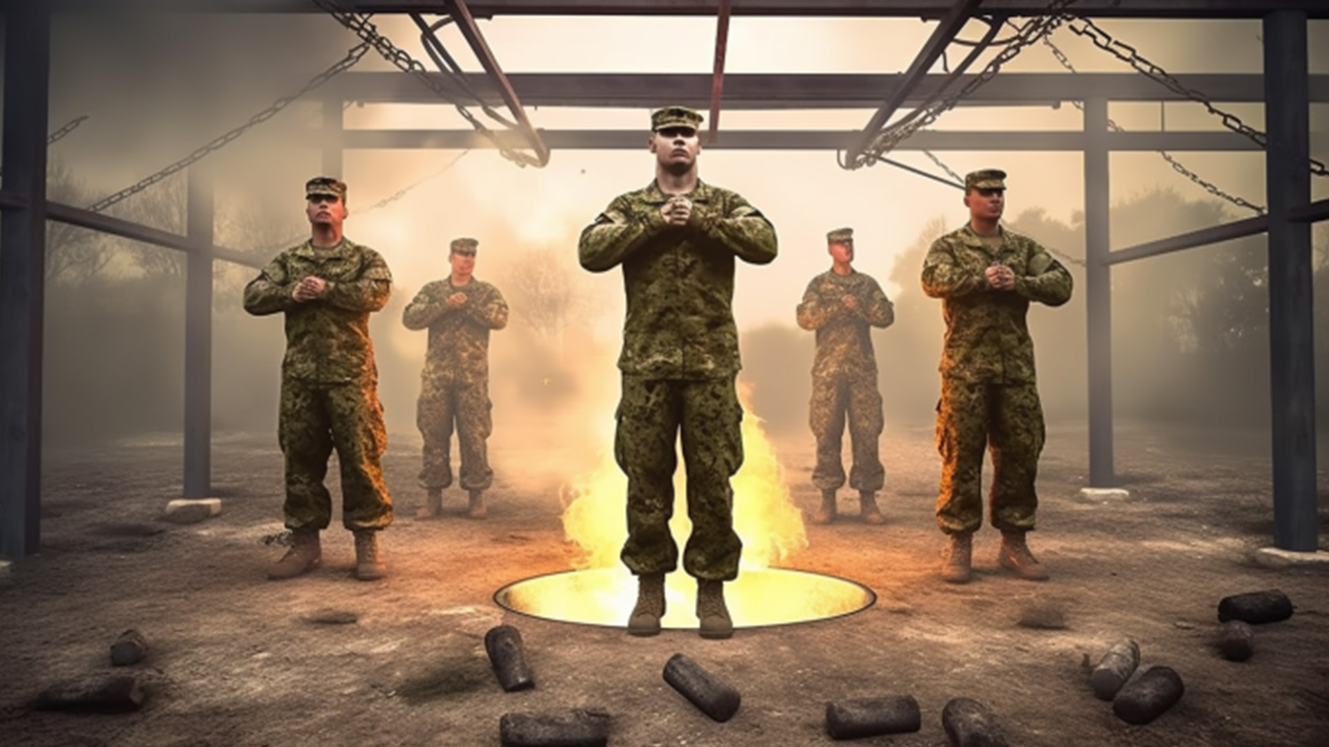 اسکرین شات 4 بازی US Army Commando Mission Game