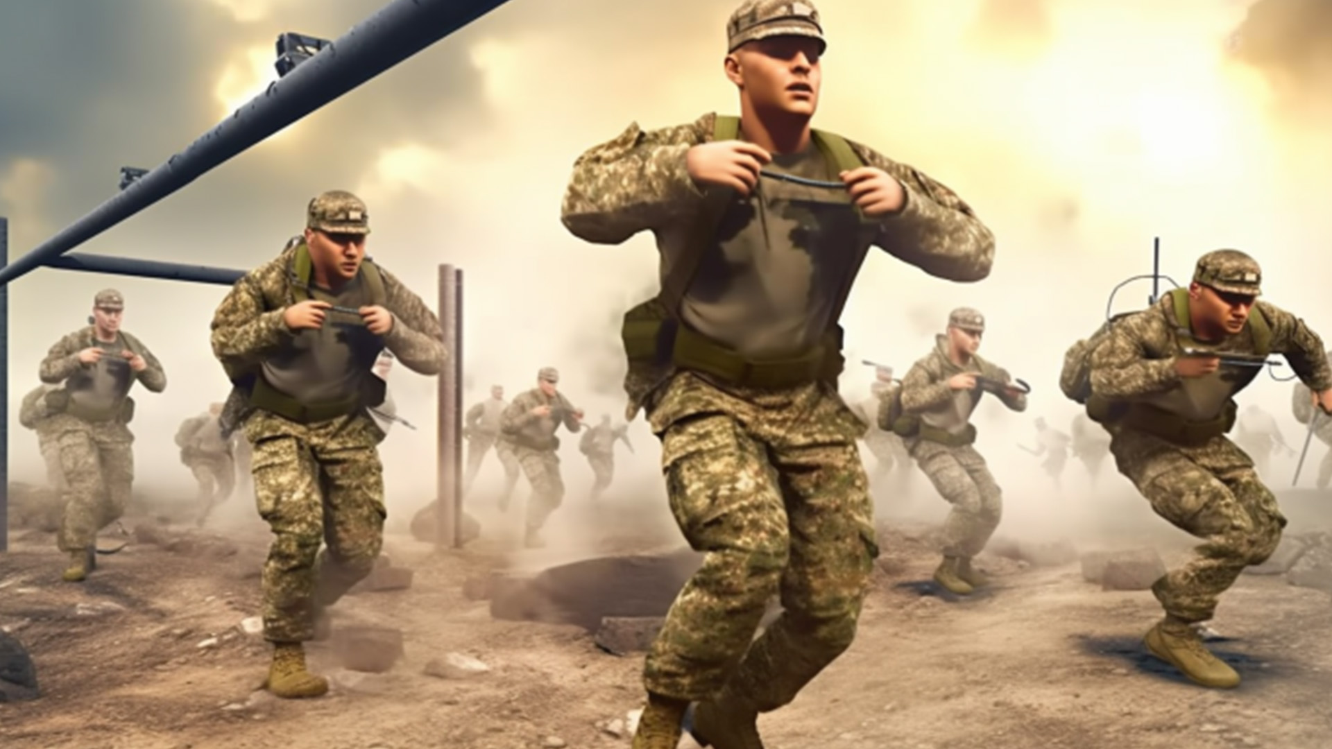 اسکرین شات 3 بازی US Army Commando Mission Game
