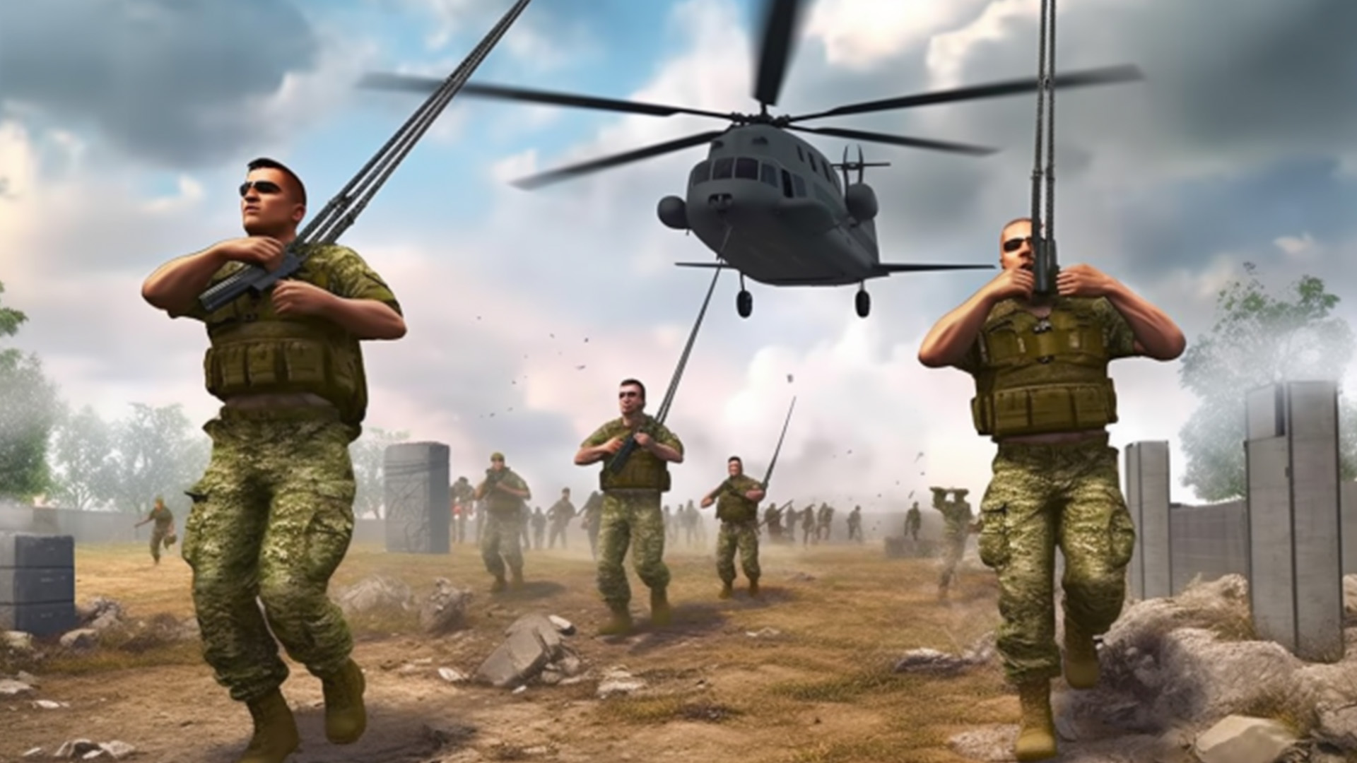اسکرین شات 6 بازی US Army Commando Mission Game
