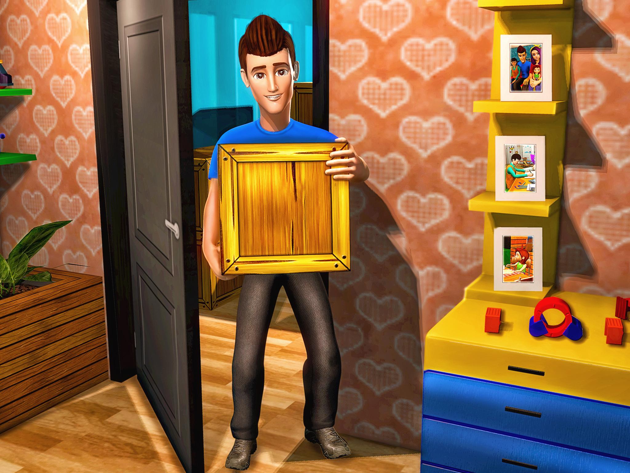 اسکرین شات 4 بازی Virtual Happy Family Life Game