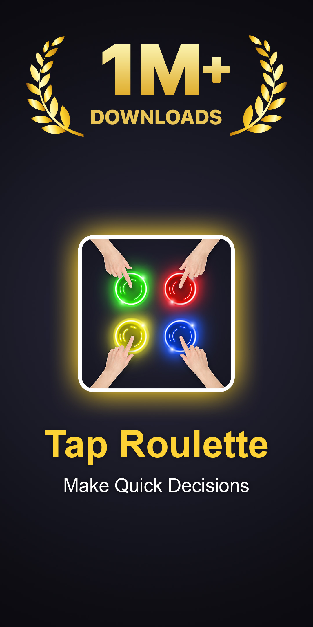 اسکرین شات 1 برنامه Tap Roulette - Touch Roulette