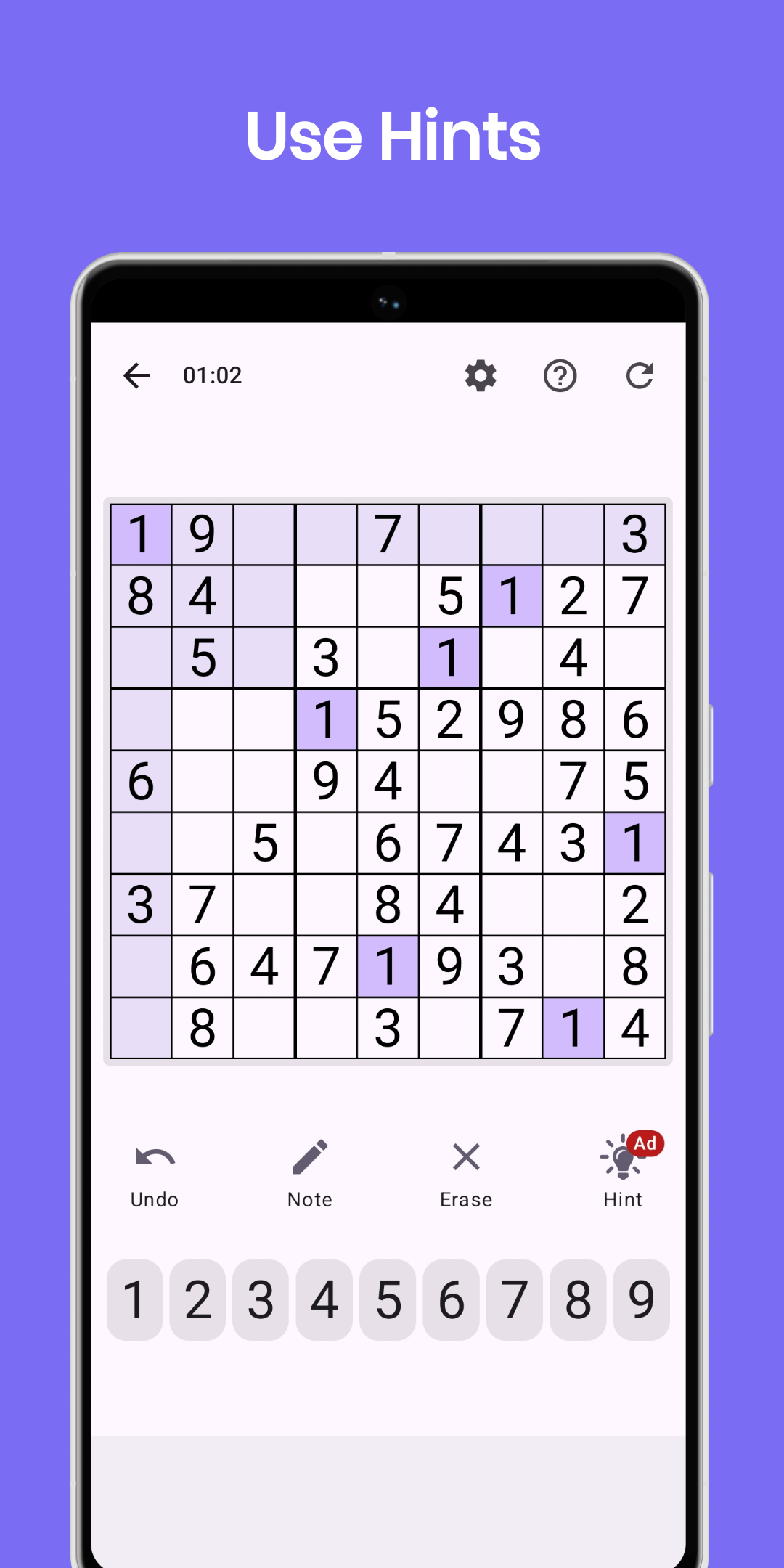 اسکرین شات 5 بازی Sudoku