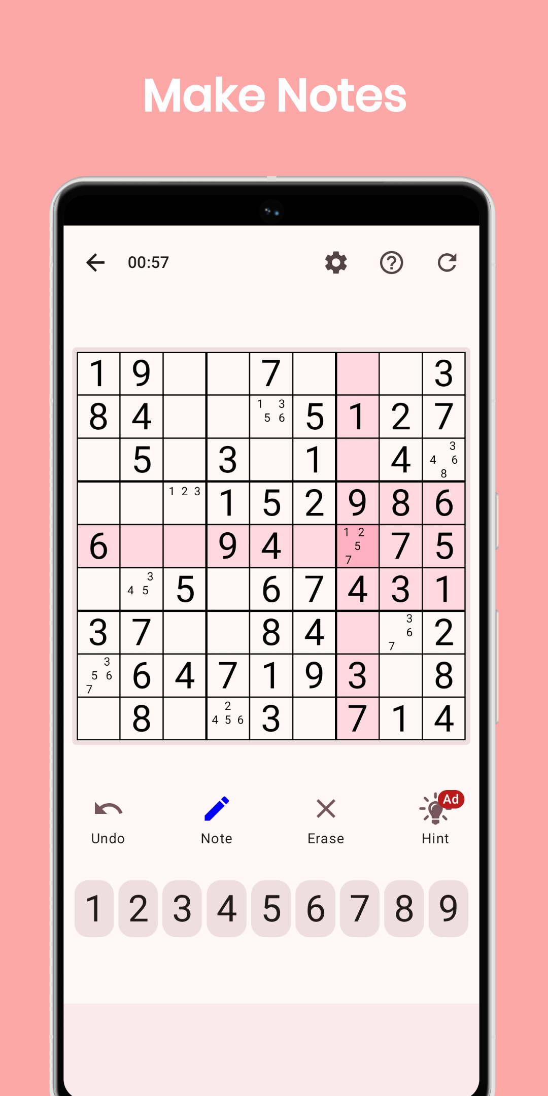 اسکرین شات 4 بازی Sudoku