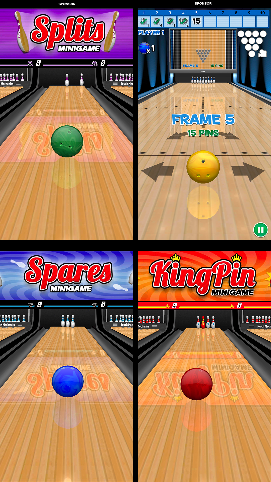 اسکرین شات 7 بازی Strike! Ten Pin Bowling