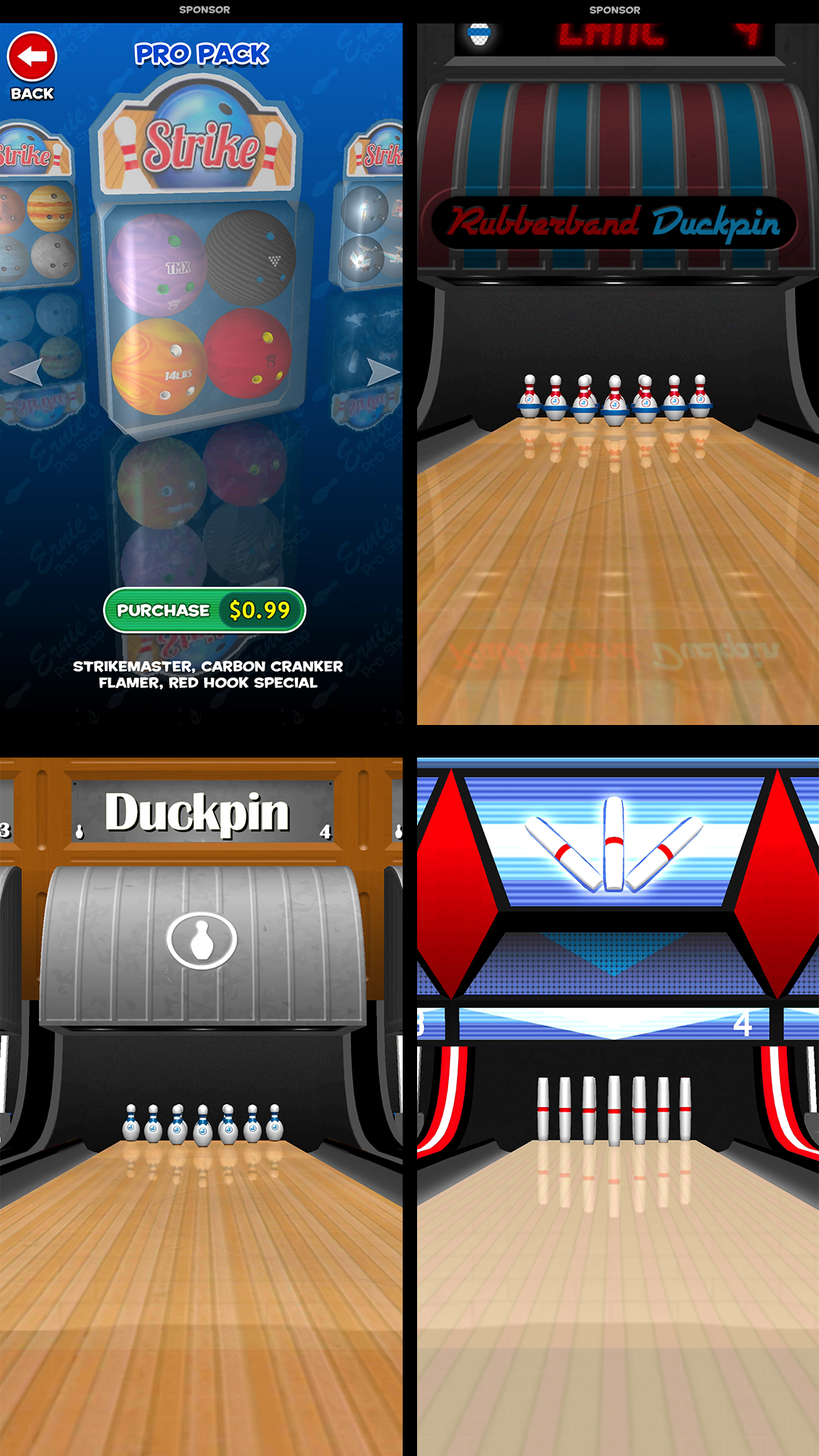 اسکرین شات 8 بازی Strike! Ten Pin Bowling