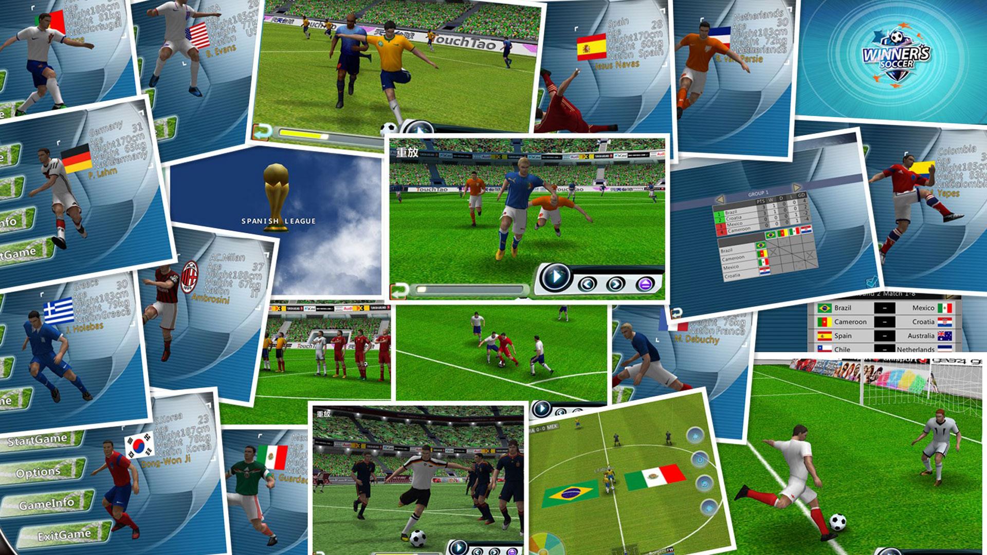 اسکرین شات 1 بازی Winner Soccer Evo Elite