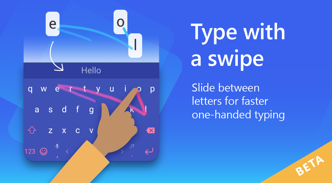 اسکرین شات 7 برنامه Microsoft SwiftKey Beta