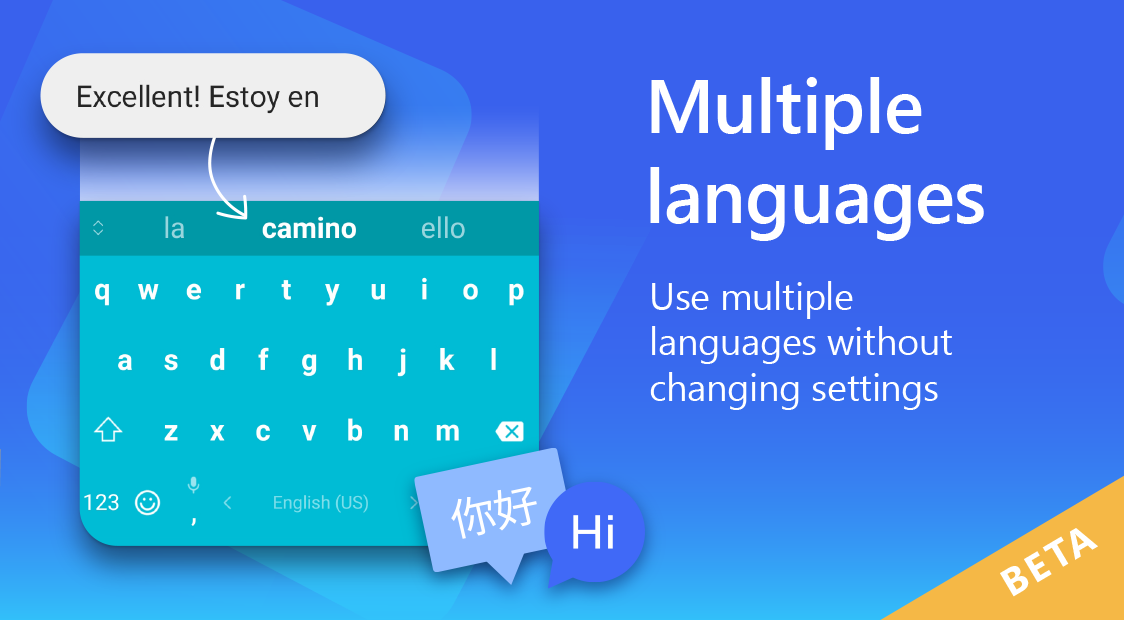 اسکرین شات 6 برنامه Microsoft SwiftKey Beta