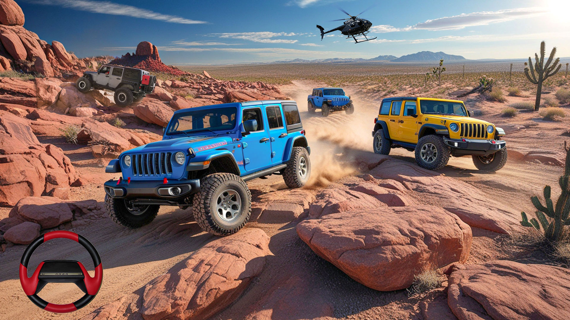 اسکرین شات 1 برنامه Offroad Rock Crawling Driving