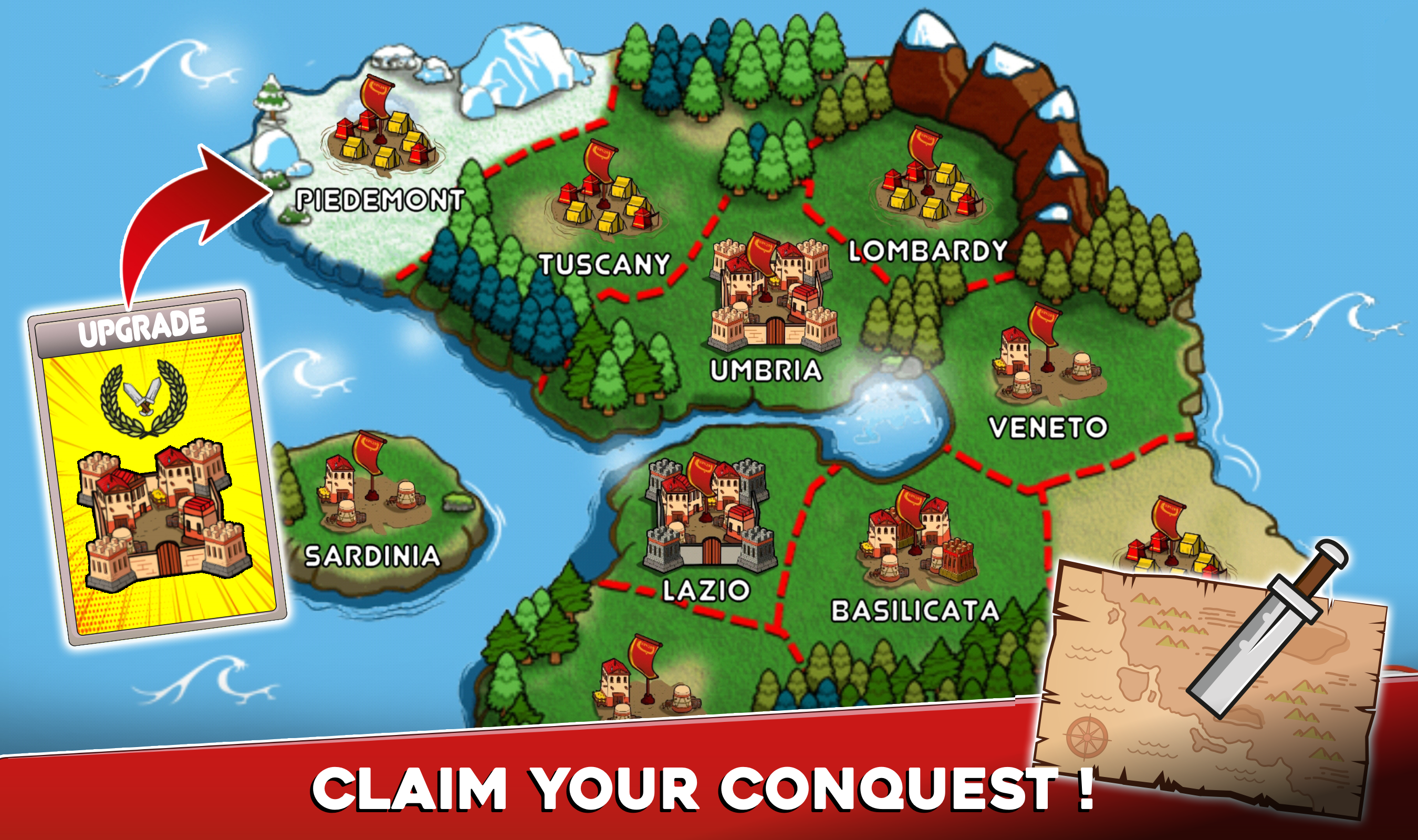 اسکرین شات 6 بازی Empire Rush: Rome Wars