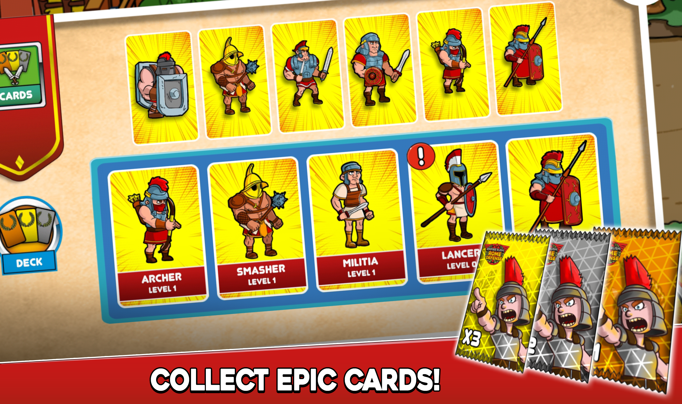 اسکرین شات 4 بازی Empire Rush: Rome Wars