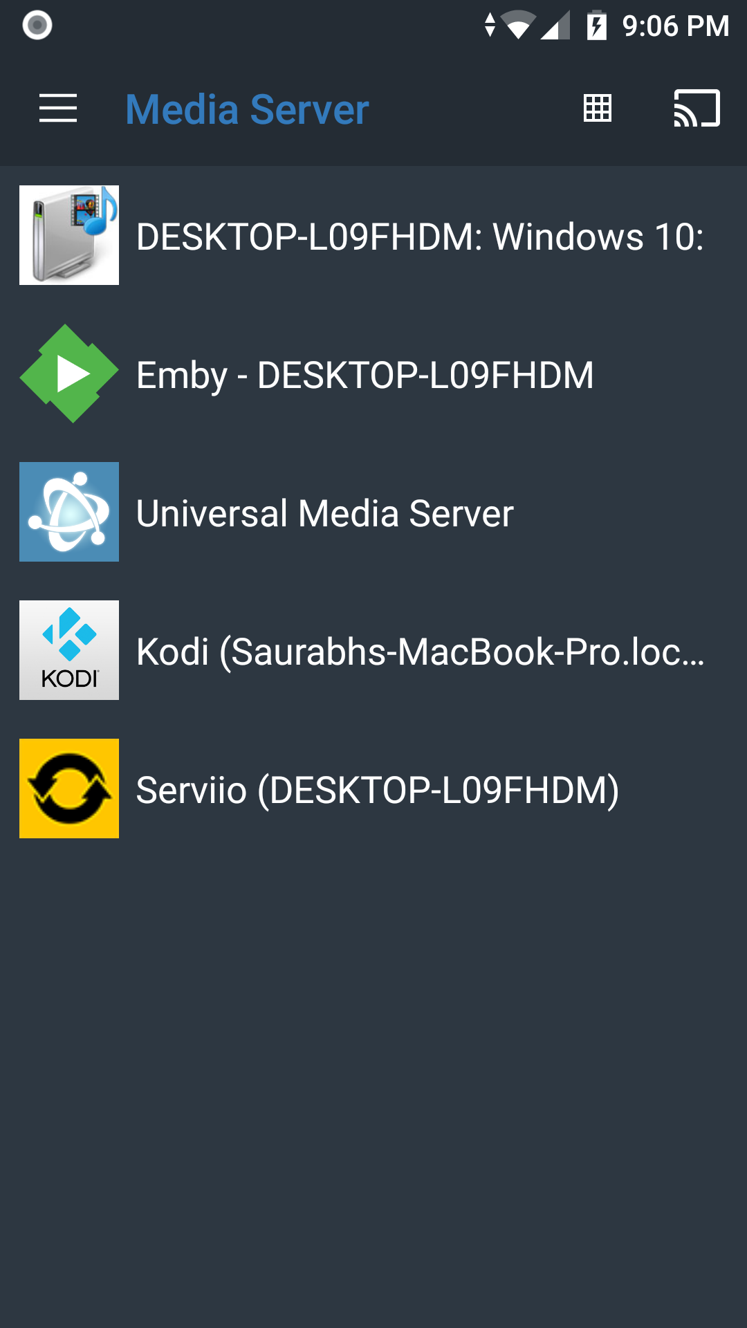 اسکرین شات 7 برنامه All Screen Cast to TV Roku