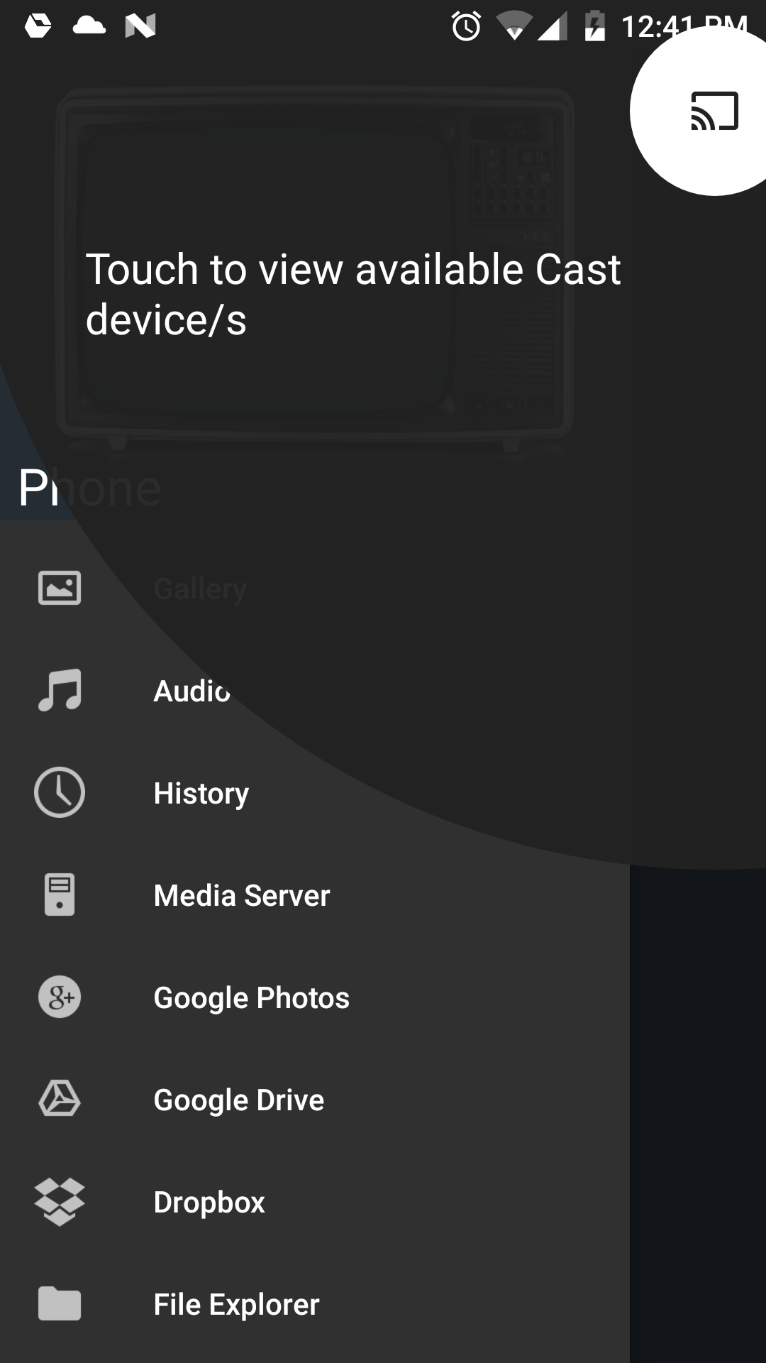 اسکرین شات 1 برنامه All Screen Cast to TV Roku