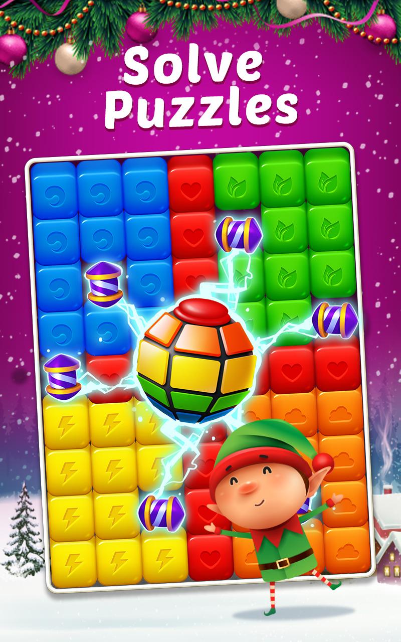 اسکرین شات 3 بازی Toy Cubes Pop - Match 3 Game