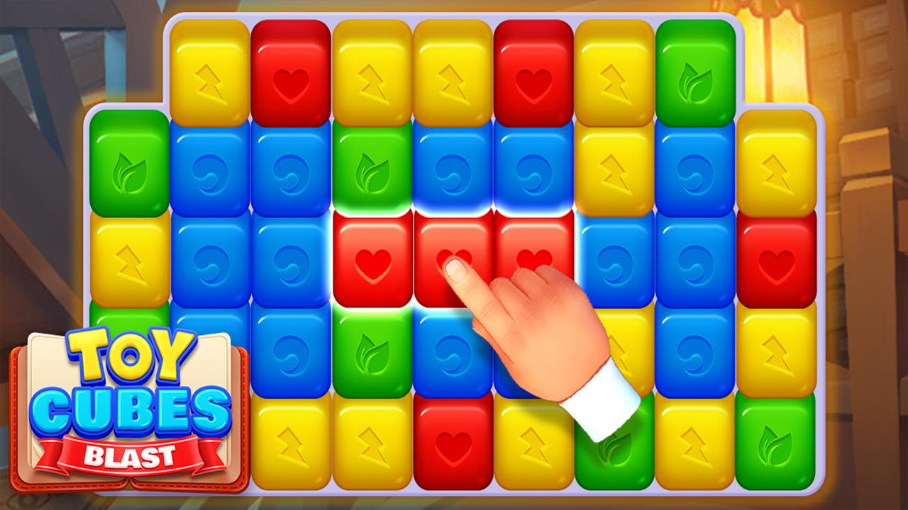 اسکرین شات 7 بازی Toy Cubes Pop - Match 3 Game