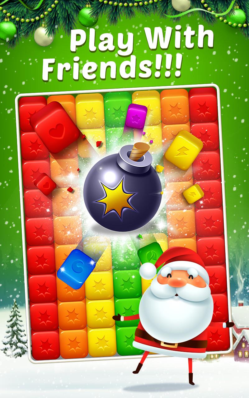 اسکرین شات 4 بازی Toy Cubes Pop - Match 3 Game