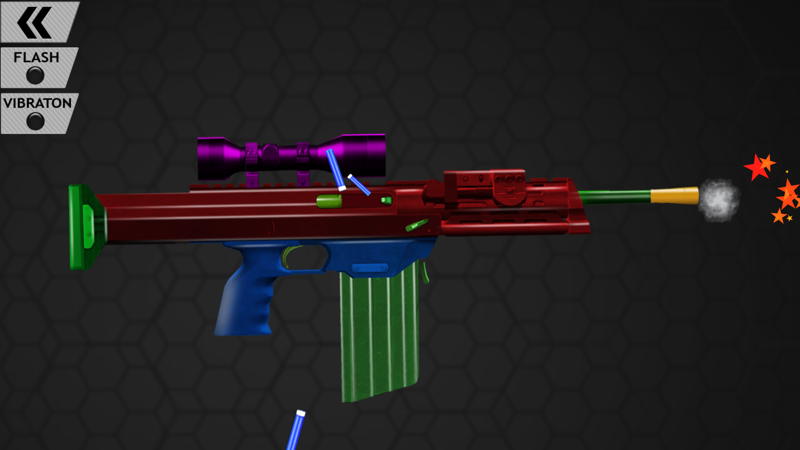 اسکرین شات 3 بازی Toy Gun Weapons App