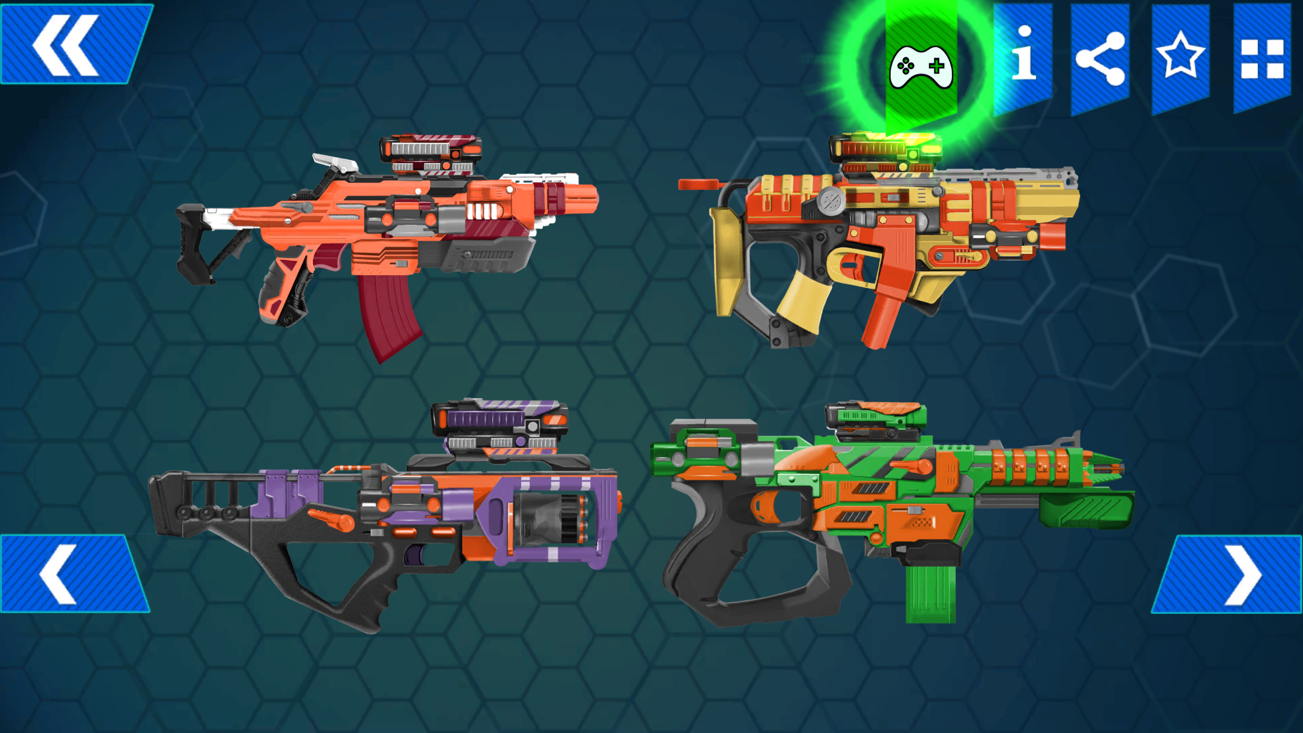 اسکرین شات 1 بازی Toy Guns - Gun Simulator VOL.2