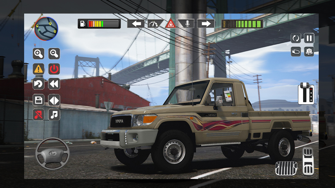 اسکرین شات 7 بازی Toyota PickUp 4x4 Simulator