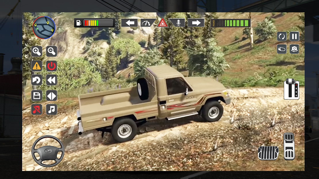 اسکرین شات 1 بازی Toyota PickUp 4x4 Simulator