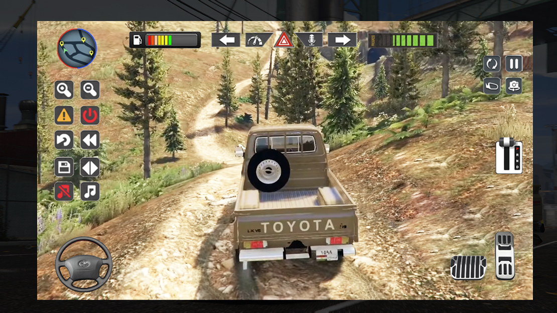 اسکرین شات 4 بازی Toyota PickUp 4x4 Simulator