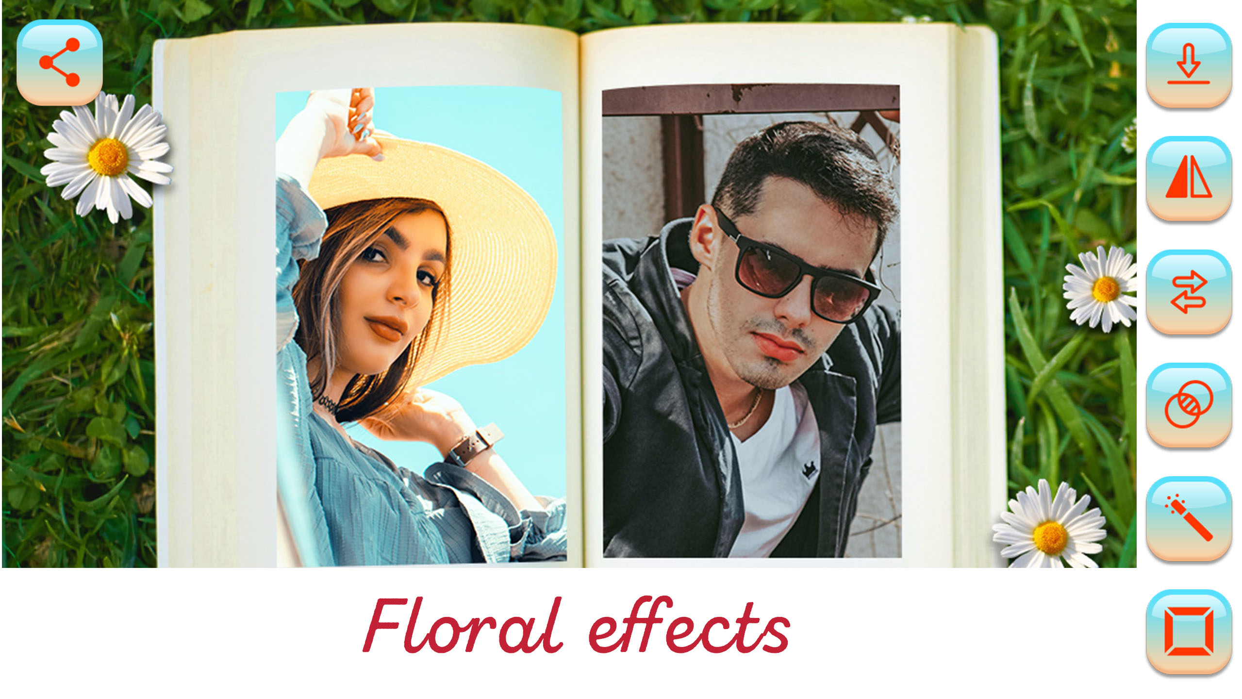 اسکرین شات 3 برنامه Photo Book Dual Picture Maker