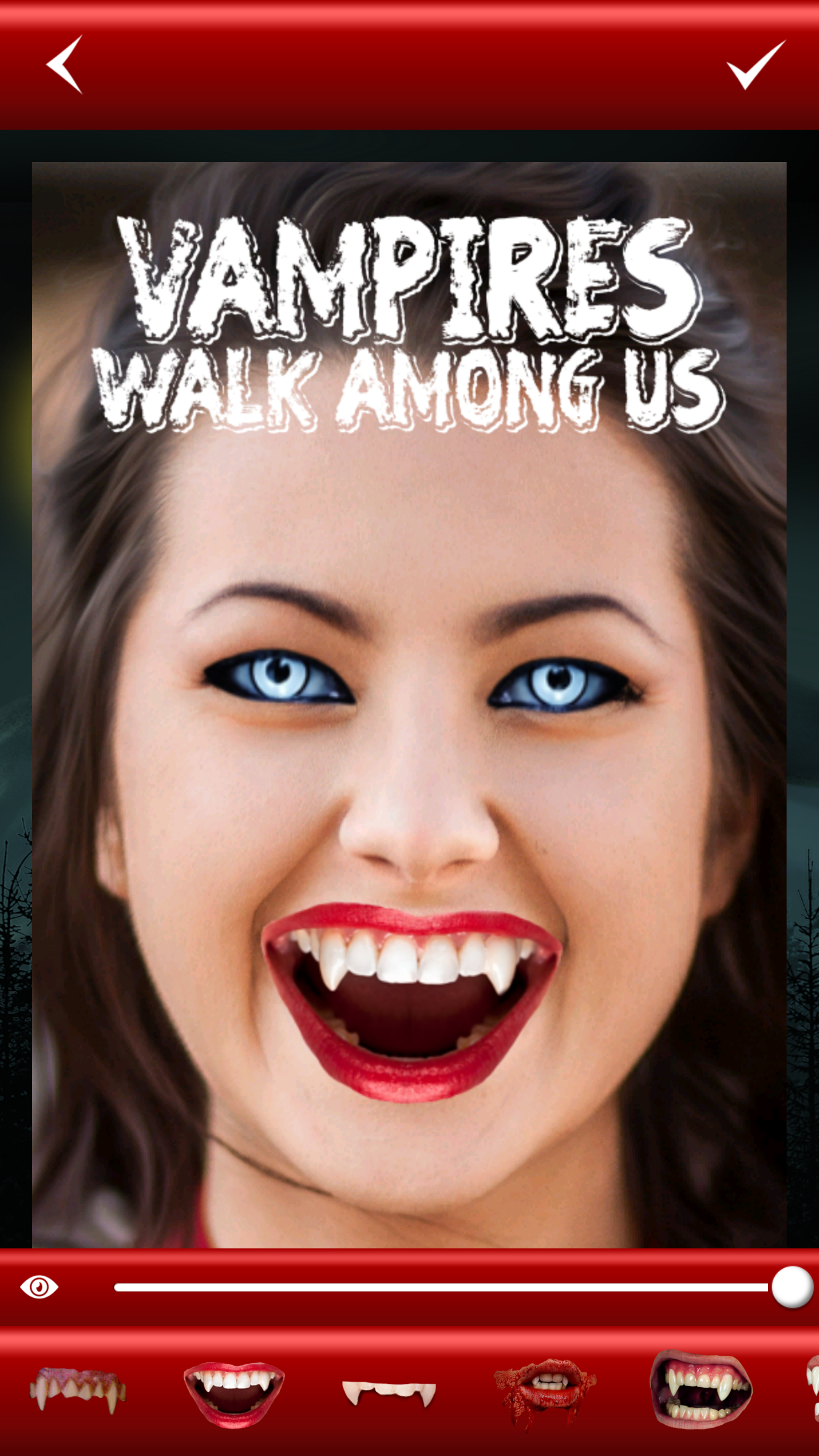 اسکرین شات 1 برنامه Vampire Yourself Camera Editor