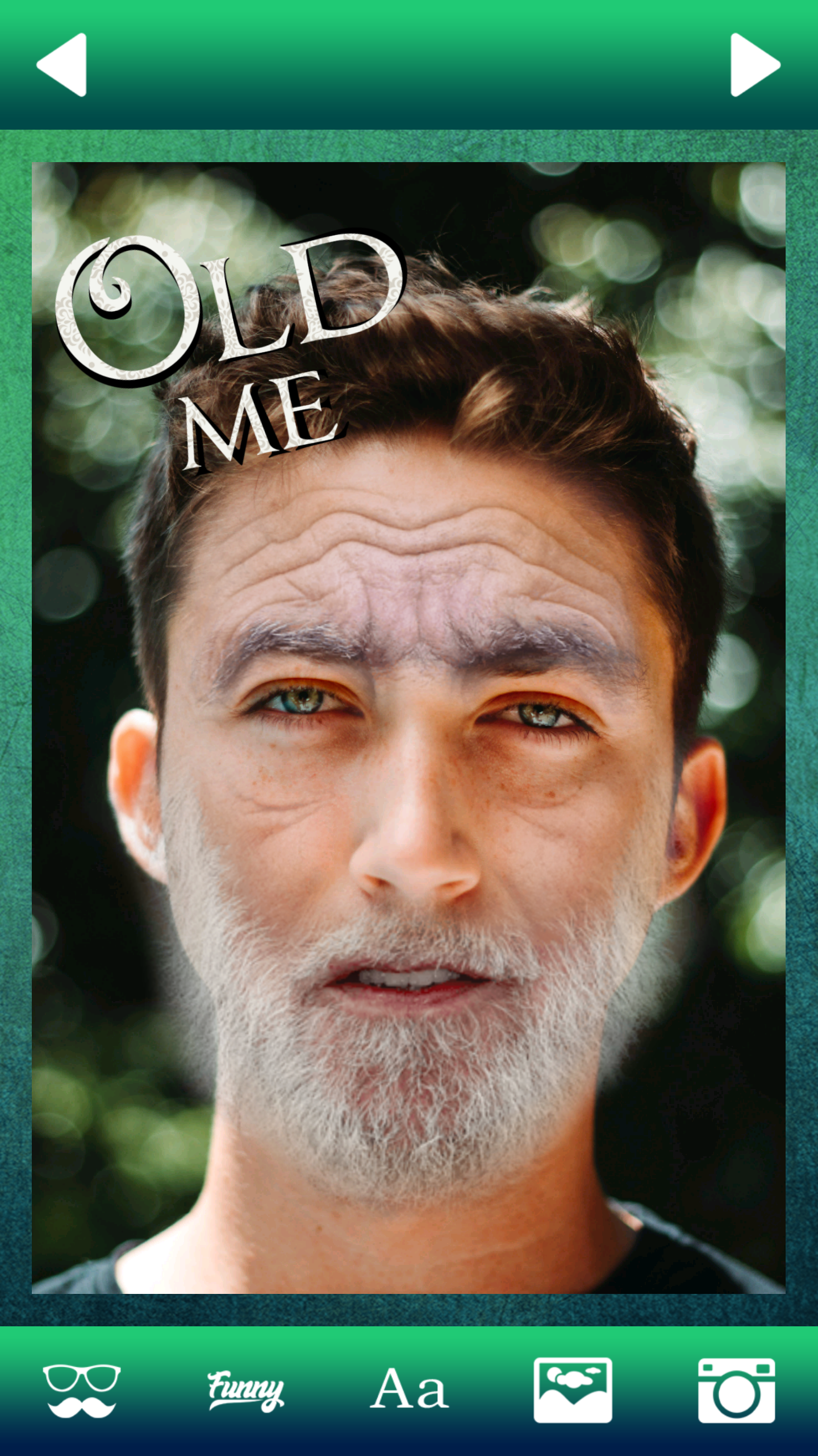 اسکرین شات 1 برنامه Make Me Old