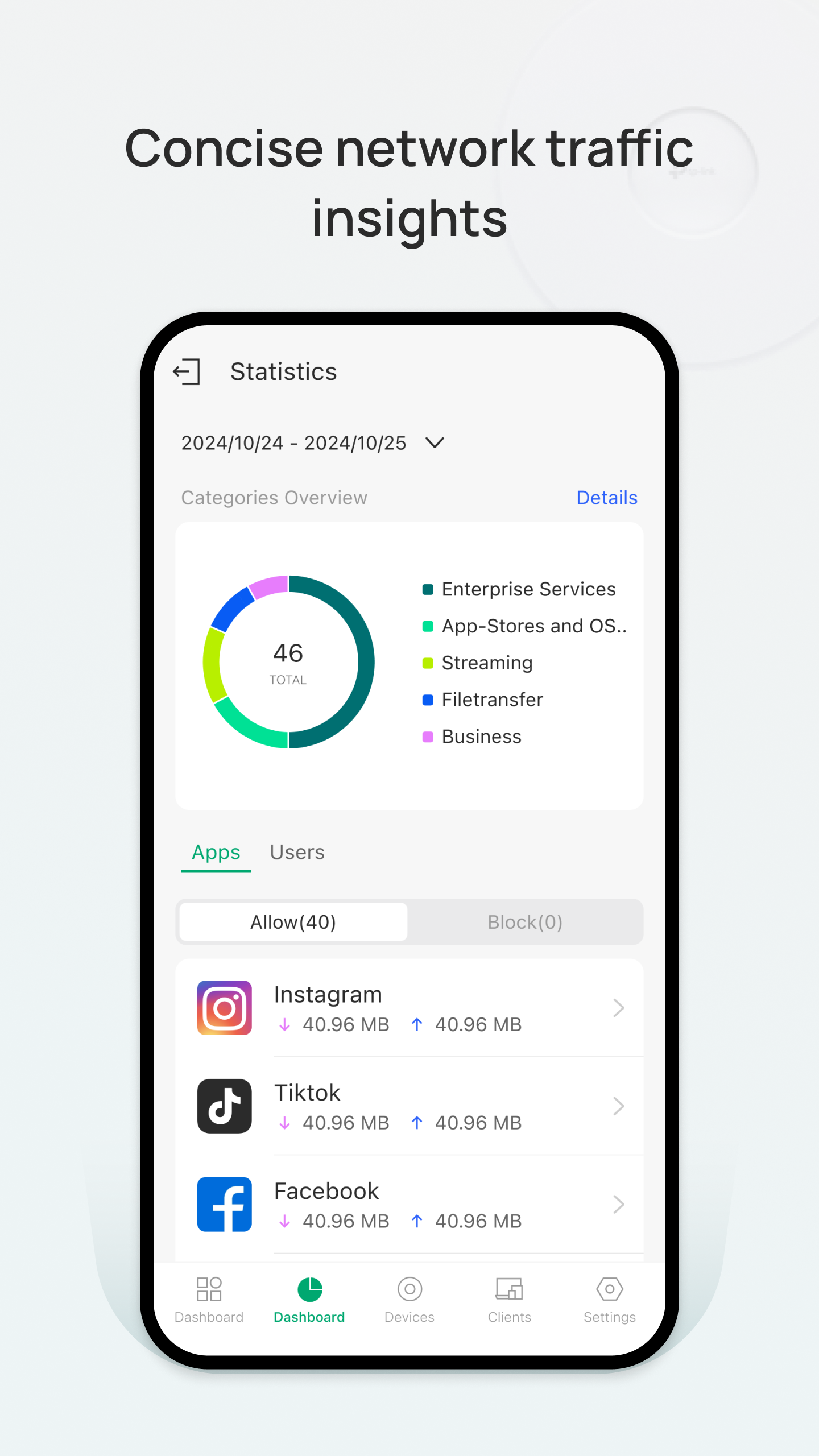 اسکرین شات 5 برنامه TP-Link Omada