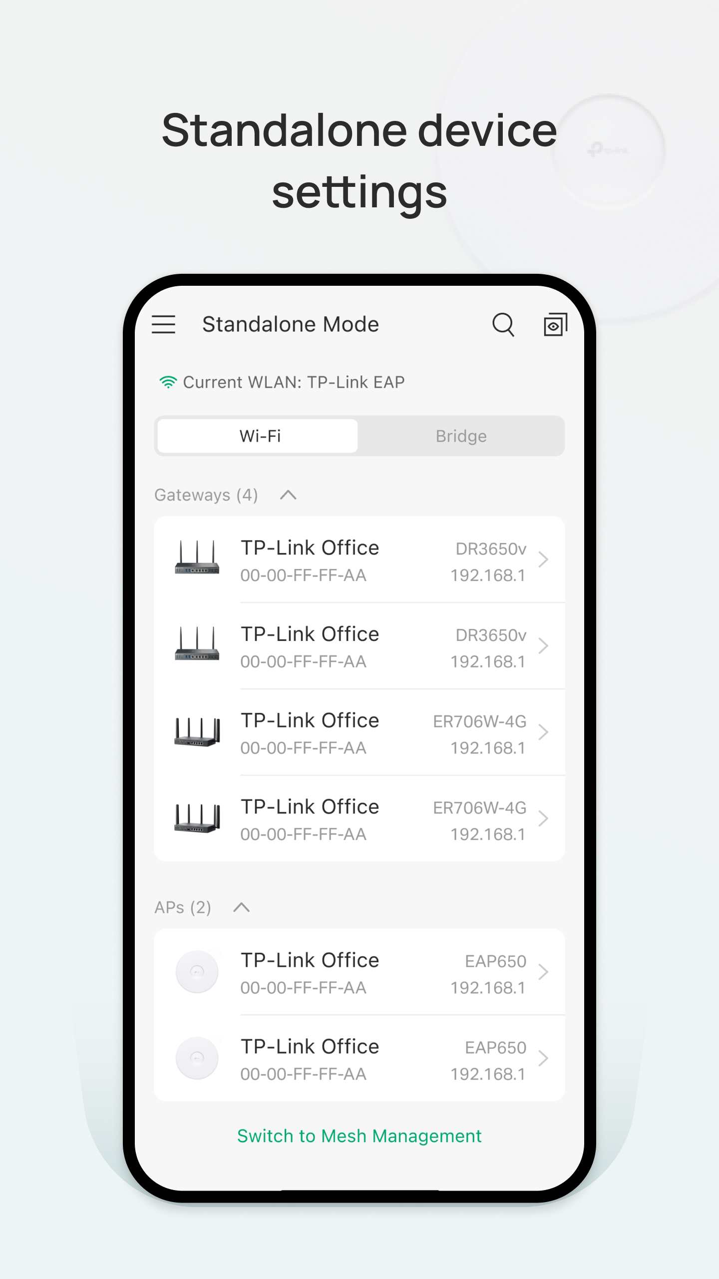 اسکرین شات 7 برنامه TP-Link Omada