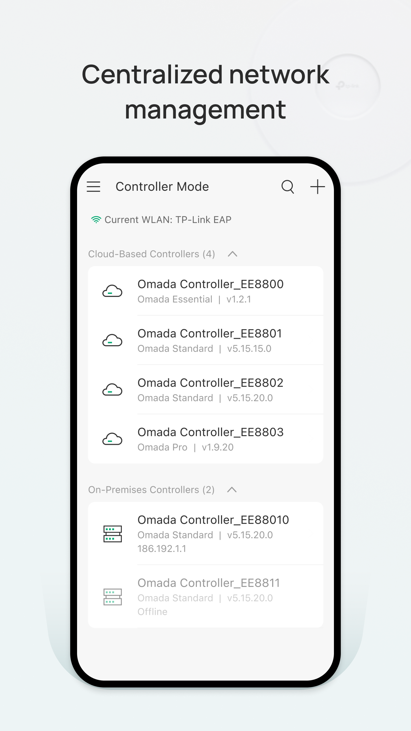 اسکرین شات 1 برنامه TP-Link Omada