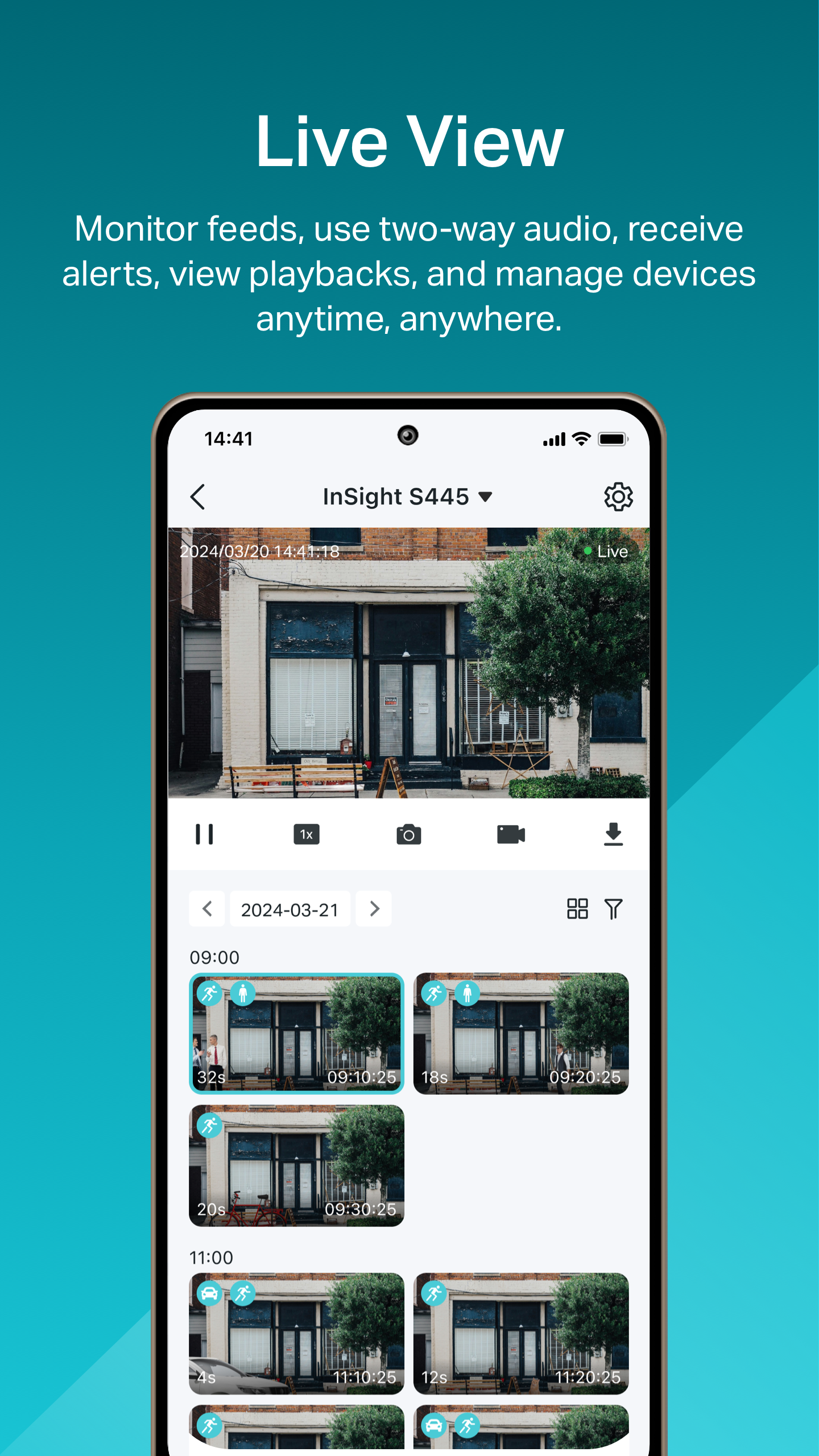 اسکرین شات 1 برنامه TP-Link VIGI