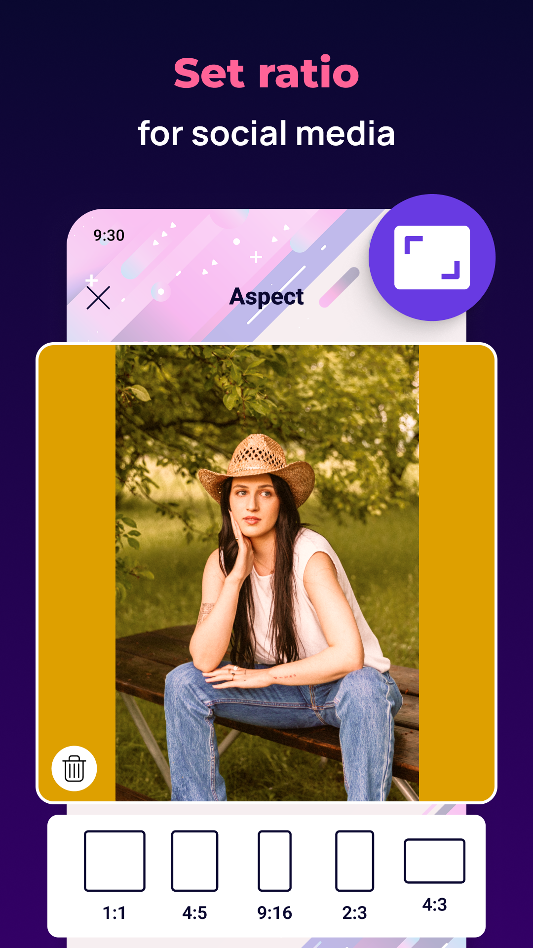اسکرین شات 4 برنامه No Crop Profile Pic Customizer