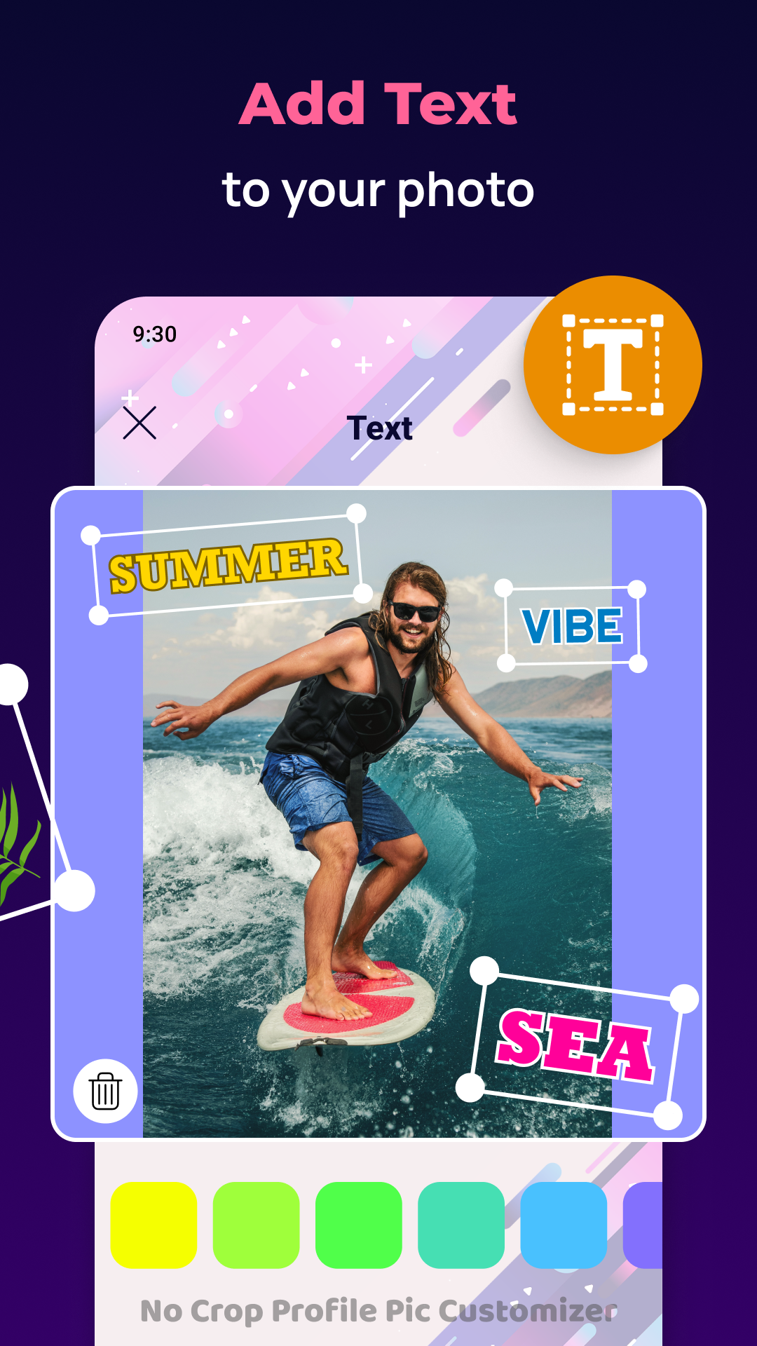 اسکرین شات 7 برنامه No Crop Profile Pic Customizer